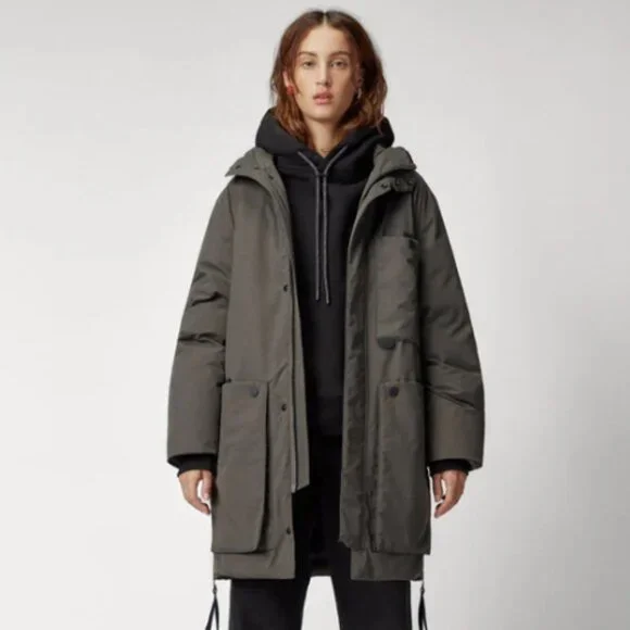 The Arrivals Noma Expedition Parka Jacket- Military Green MEN